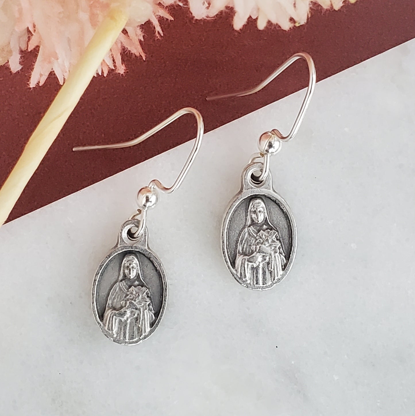 St Therese Earrings