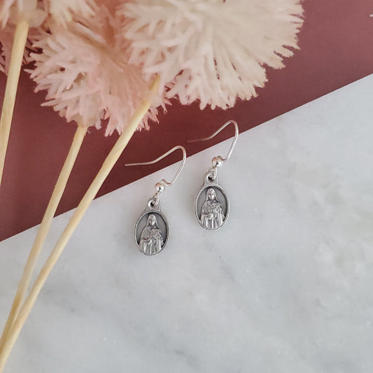 St Therese Earrings
