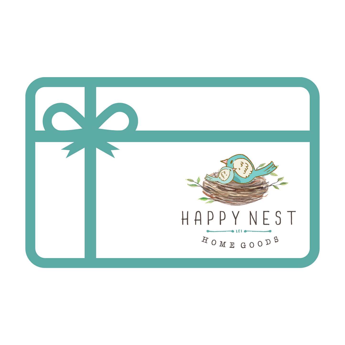 Happy Nest Home Goods Digital Gift Card