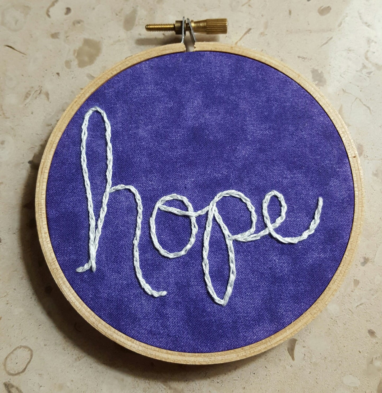 Advent Wreath Four-Piece Embroidery Hoop Set