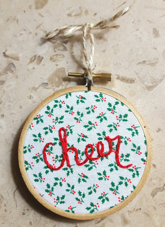 Cheer 3 inch Embroidery Hoop