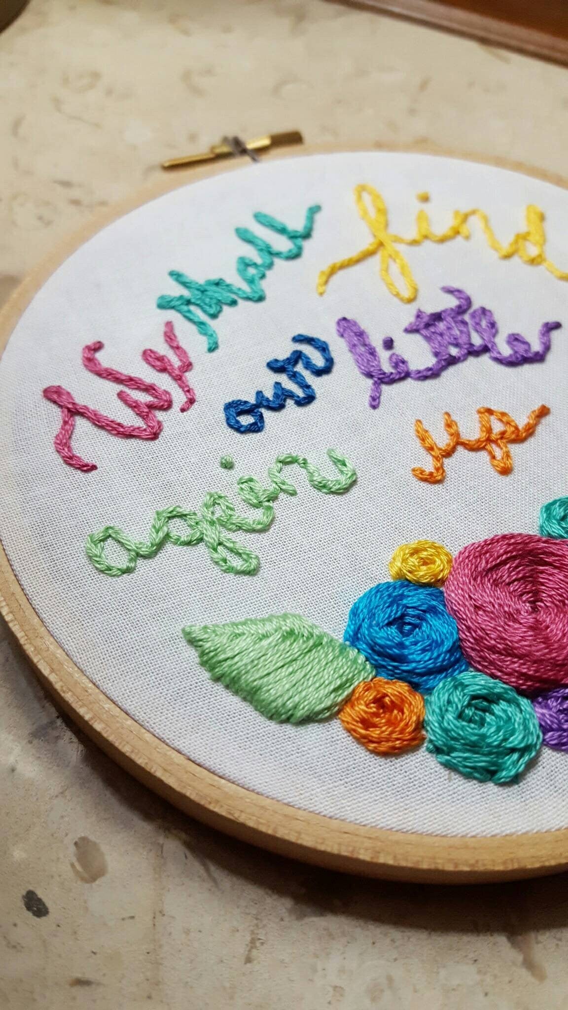 Miscarriage Infant Loss Embroidery