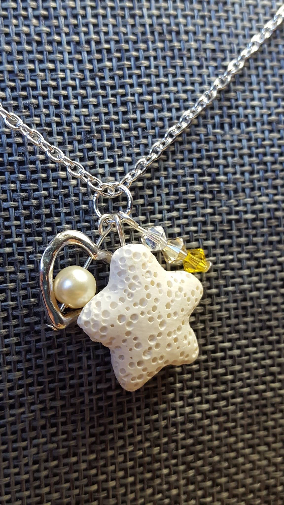Our Lady of Fatima Diffuser Necklace
