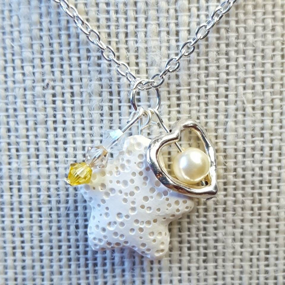 Our Lady of Fatima Diffuser Necklace