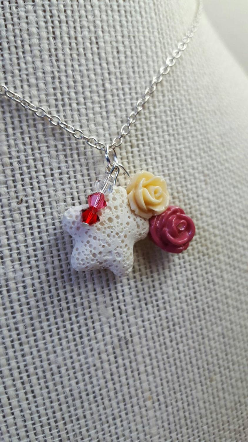 Mystical Rose Diffuser Necklace