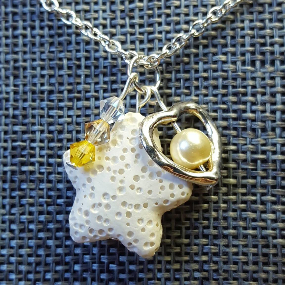Our Lady of Fatima Diffuser Necklace