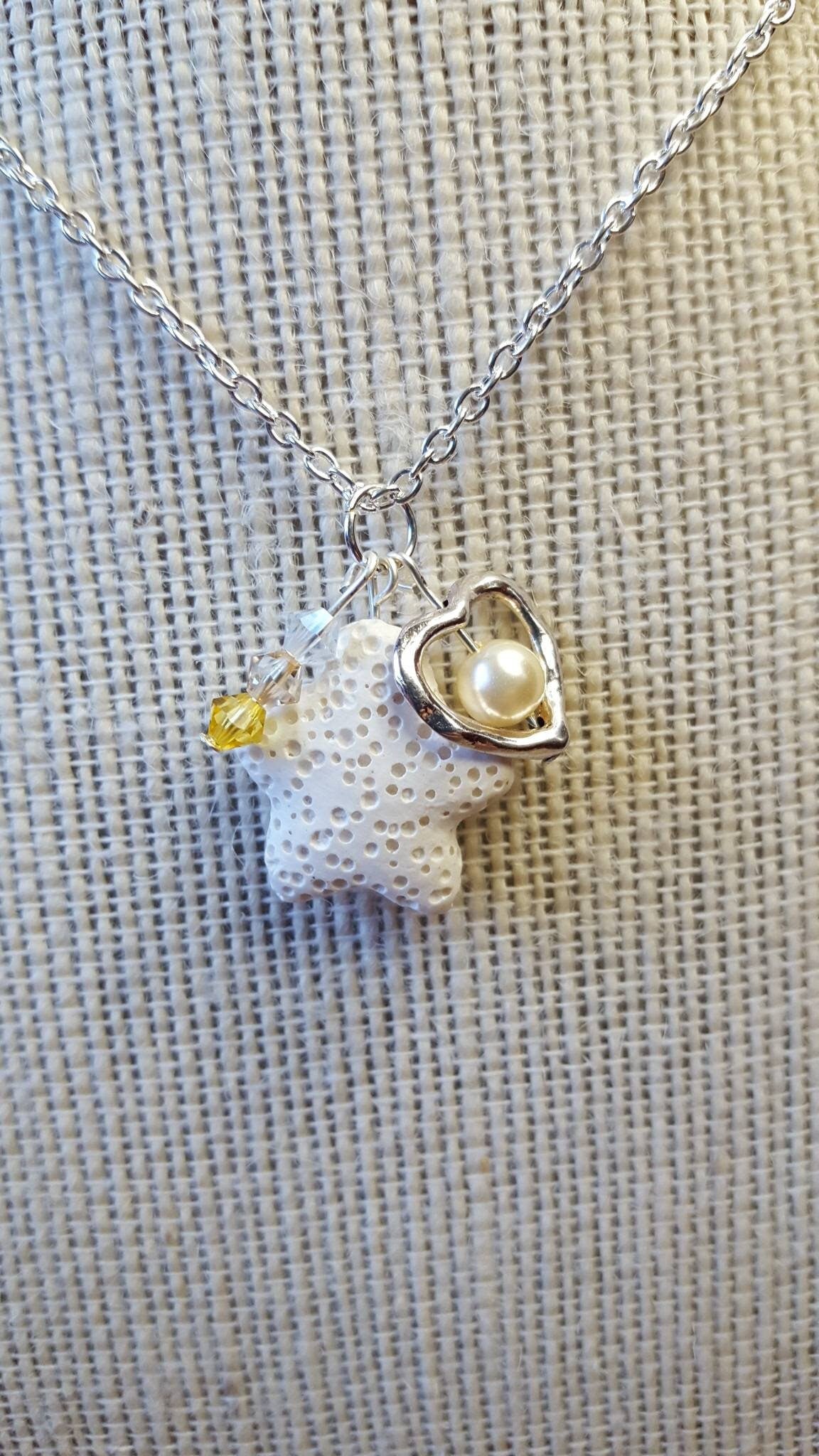 Our Lady of Fatima Diffuser Necklace
