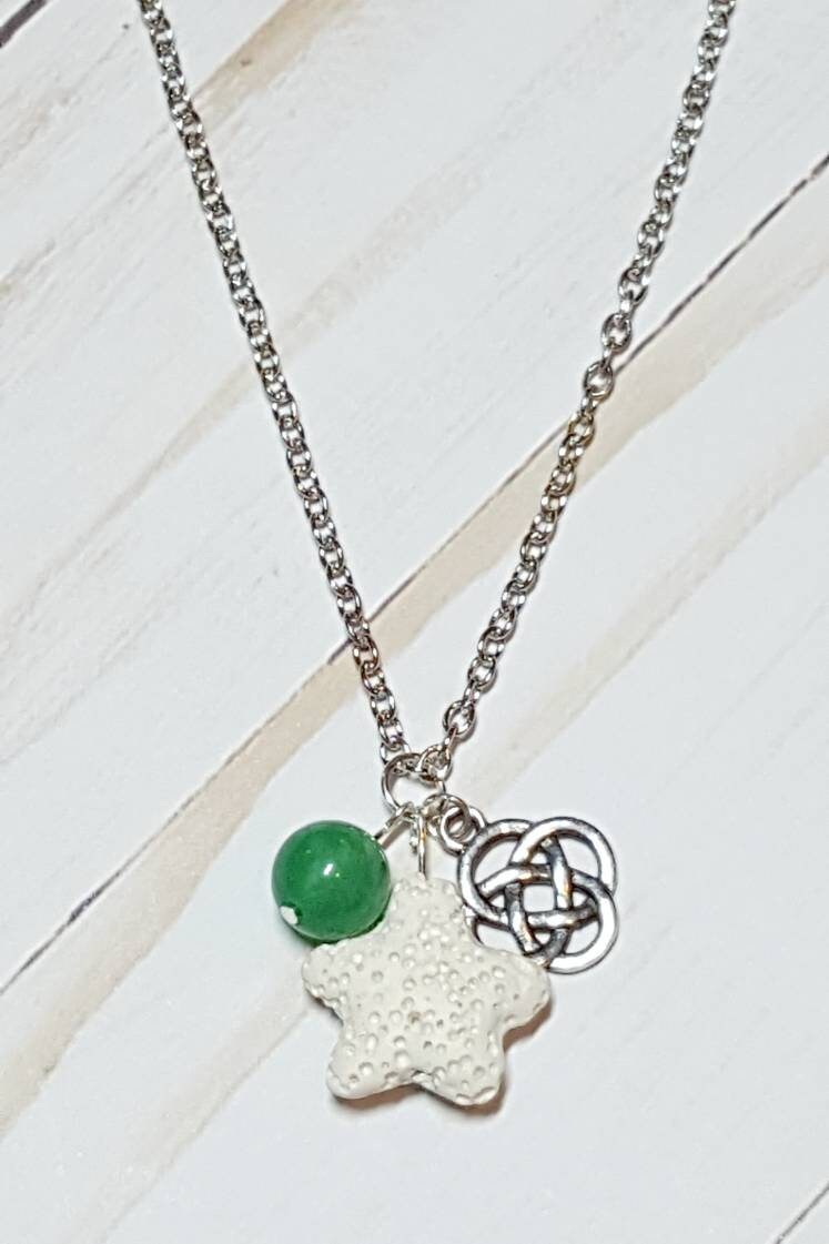 Celtic Diffuser Necklace