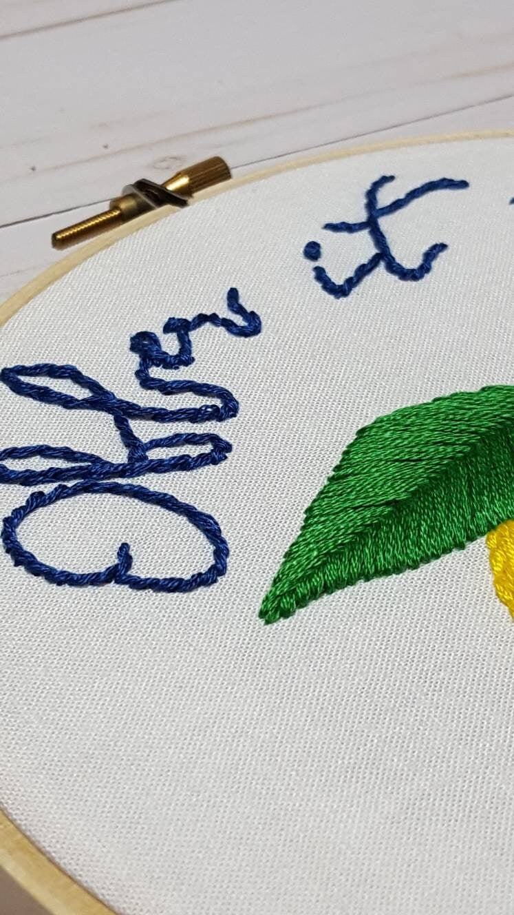 PDF Embroidery Hoop Pattern Offer It Up