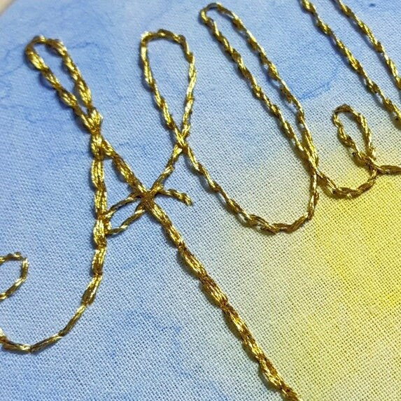 PDF Alleluia Embroidery Pattern