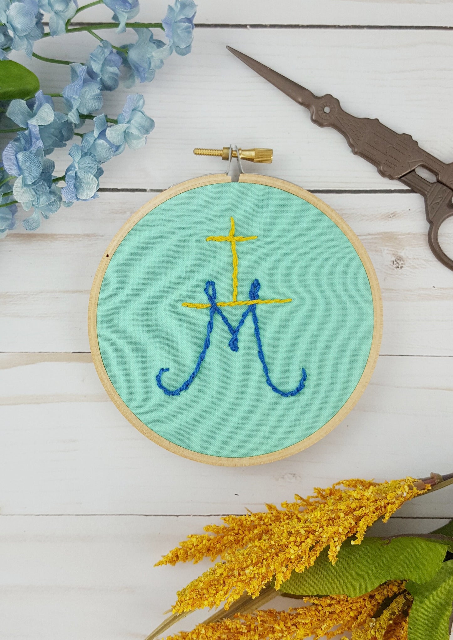 Marian Cross PDF Embroidery Pattern