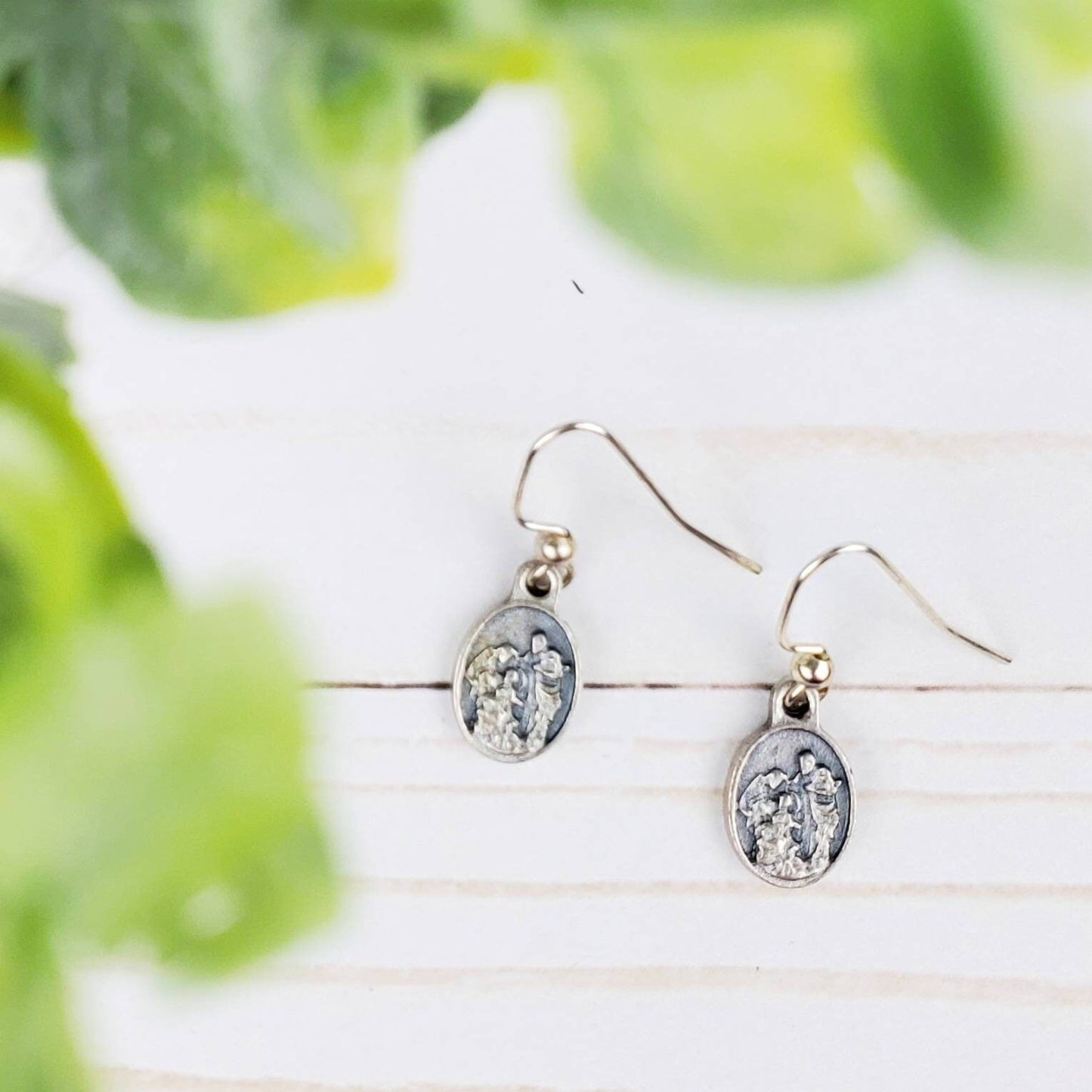 Holy Family Earrings
