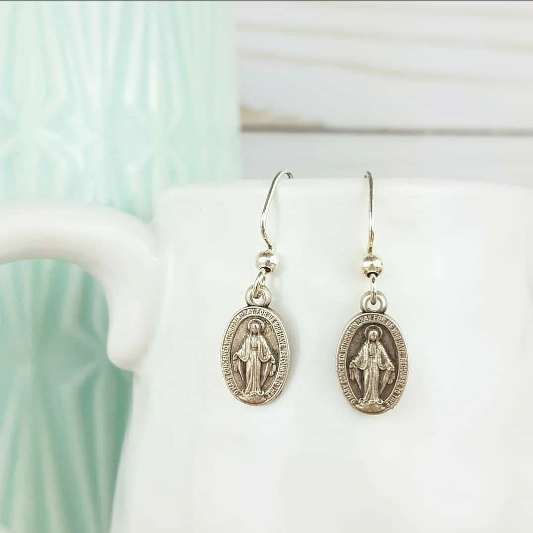 Miraculous Medal Earrings