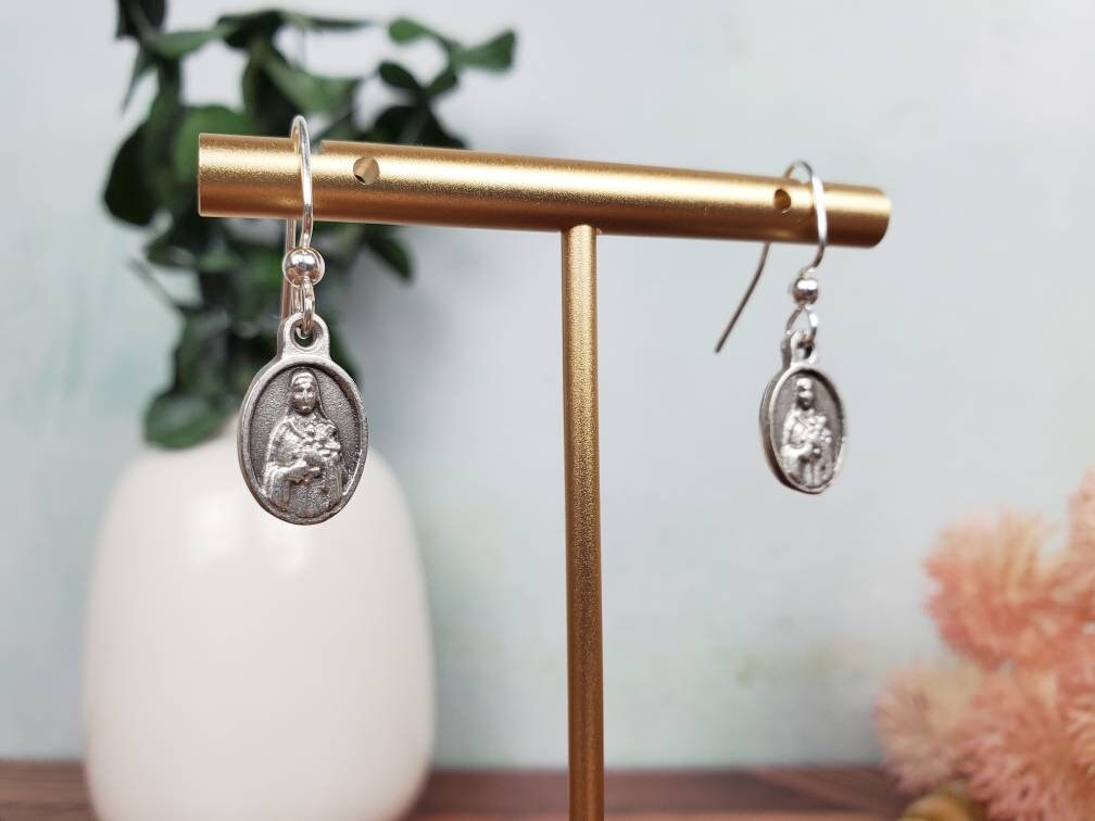 St Therese Earrings