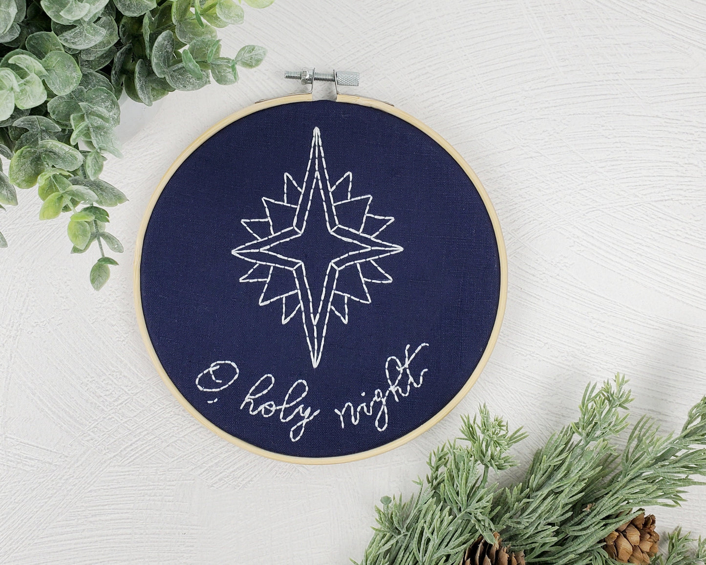 O Holy Night PDF Embroidery Pattern
