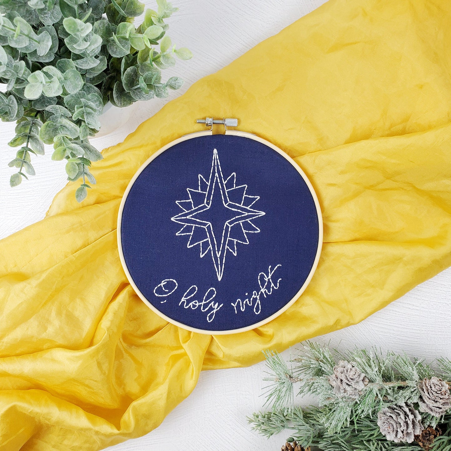 O Holy Night PDF Embroidery Pattern