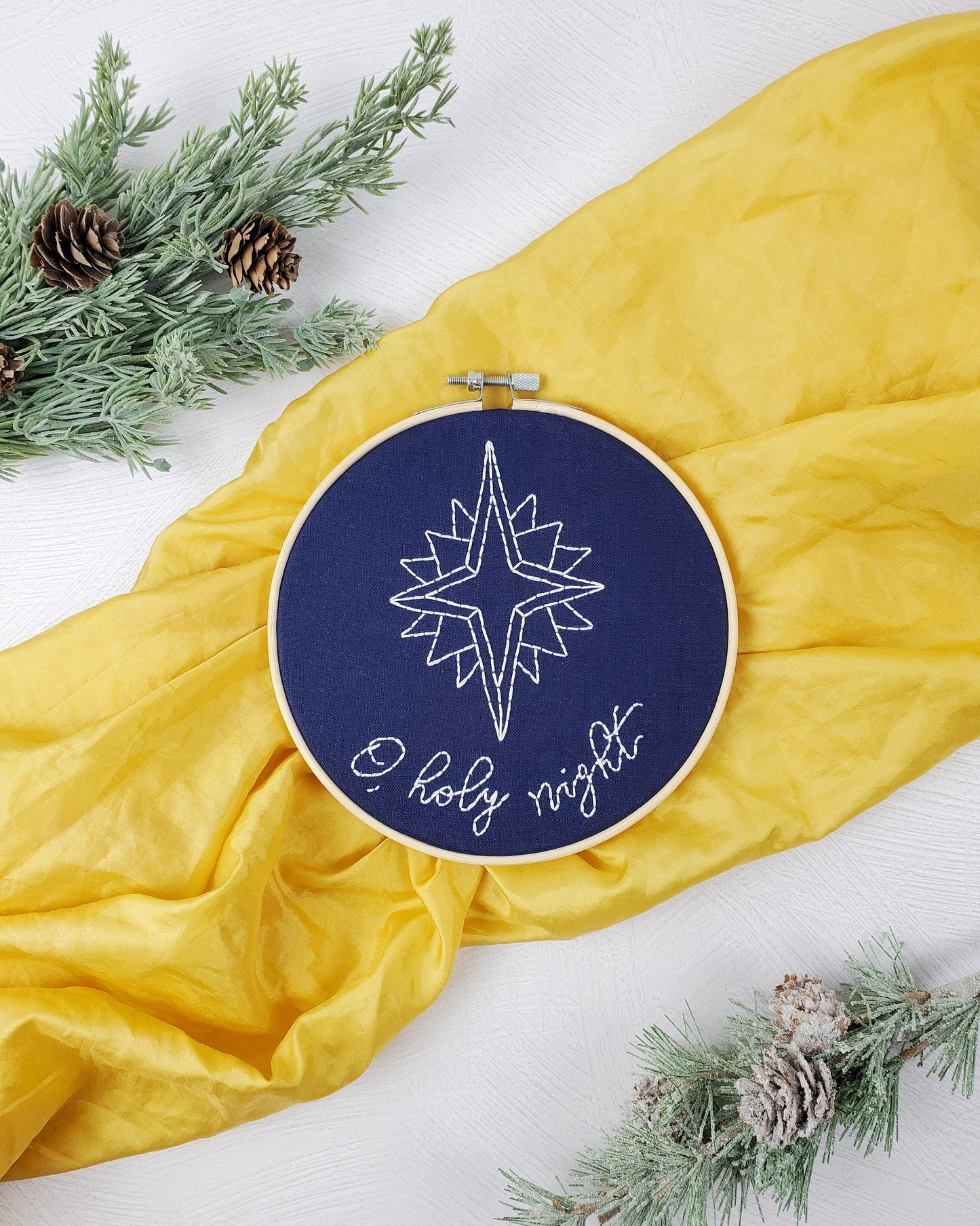 O Holy Night PDF Embroidery Pattern