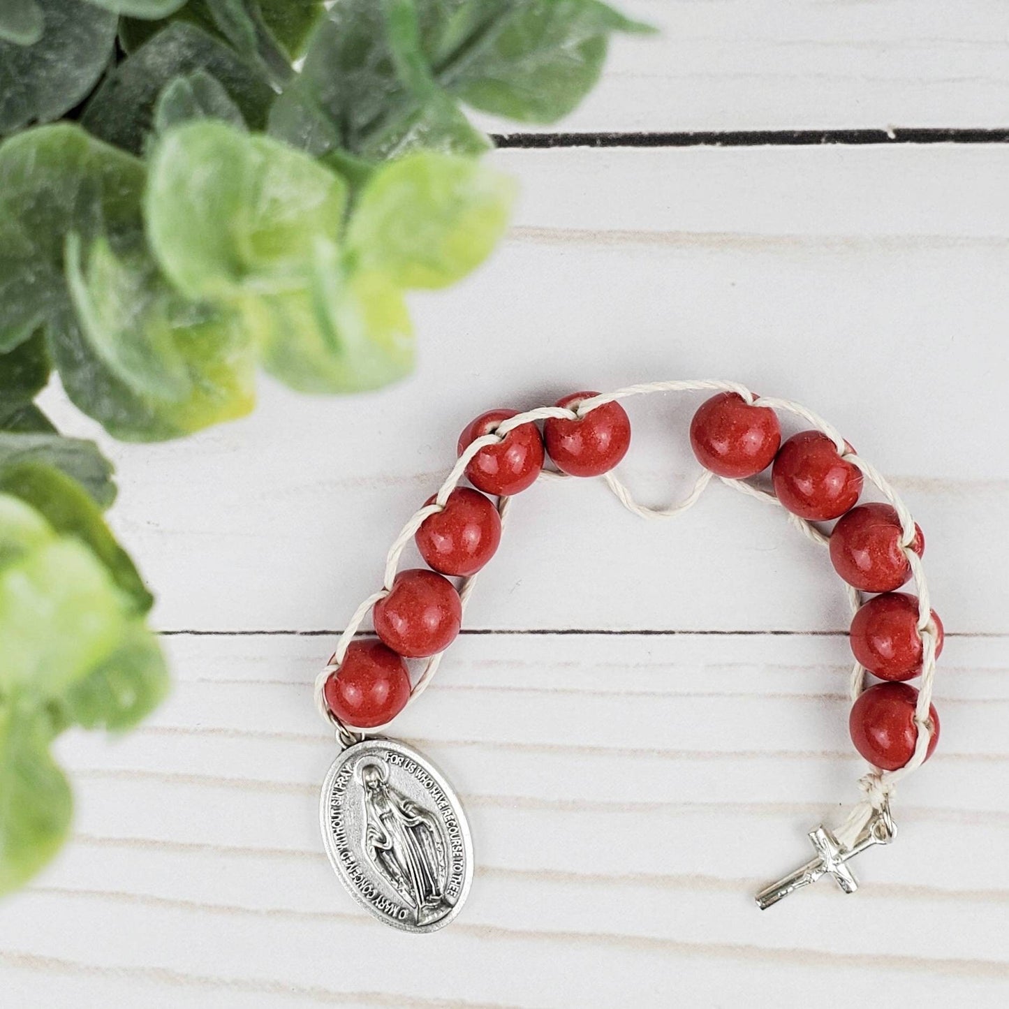 Sacrifice Beads Red Ceramic Bead
