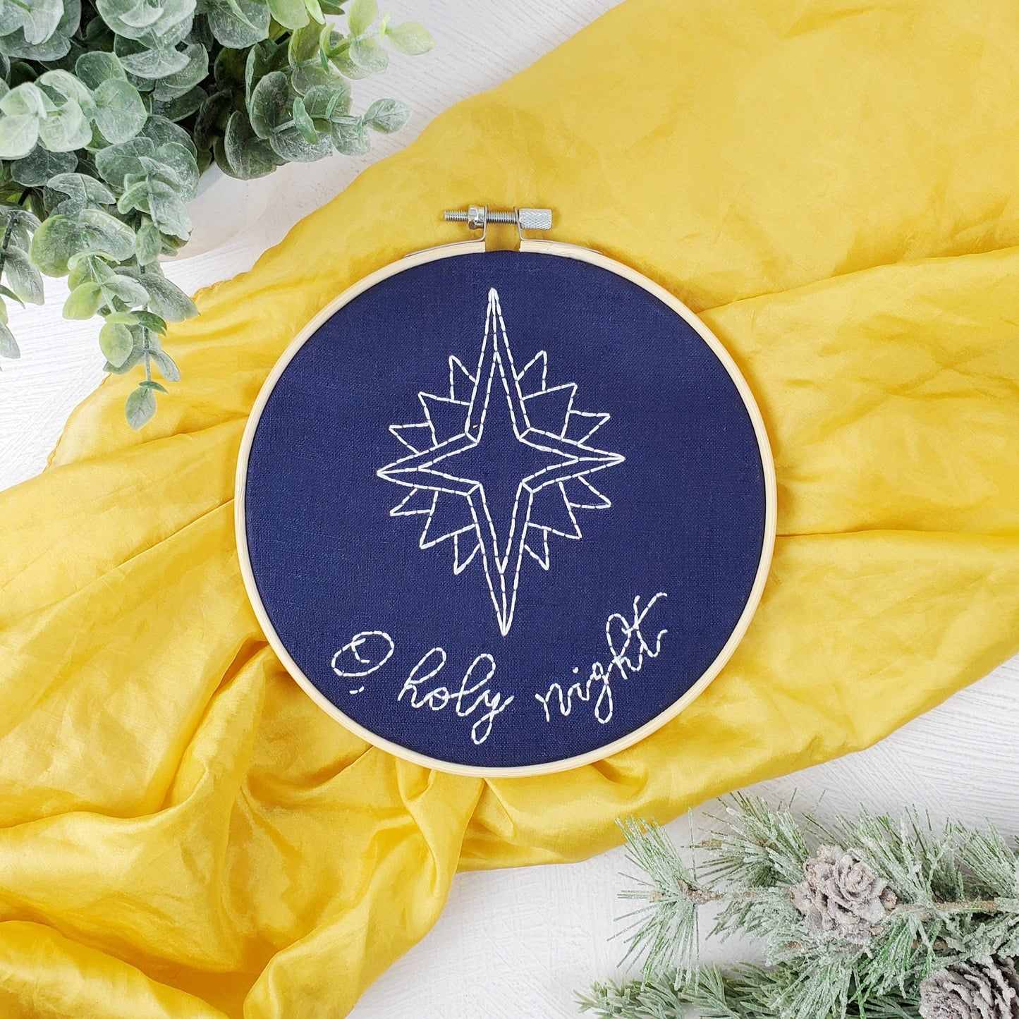 O, Holy Night Embroidery Kit