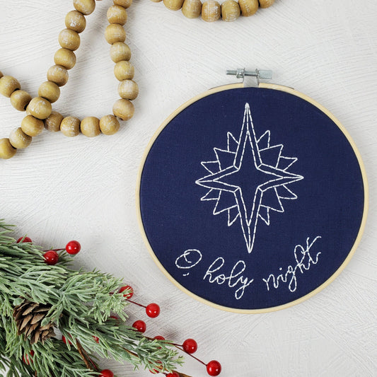 O, Holy Night Embroidery Kit