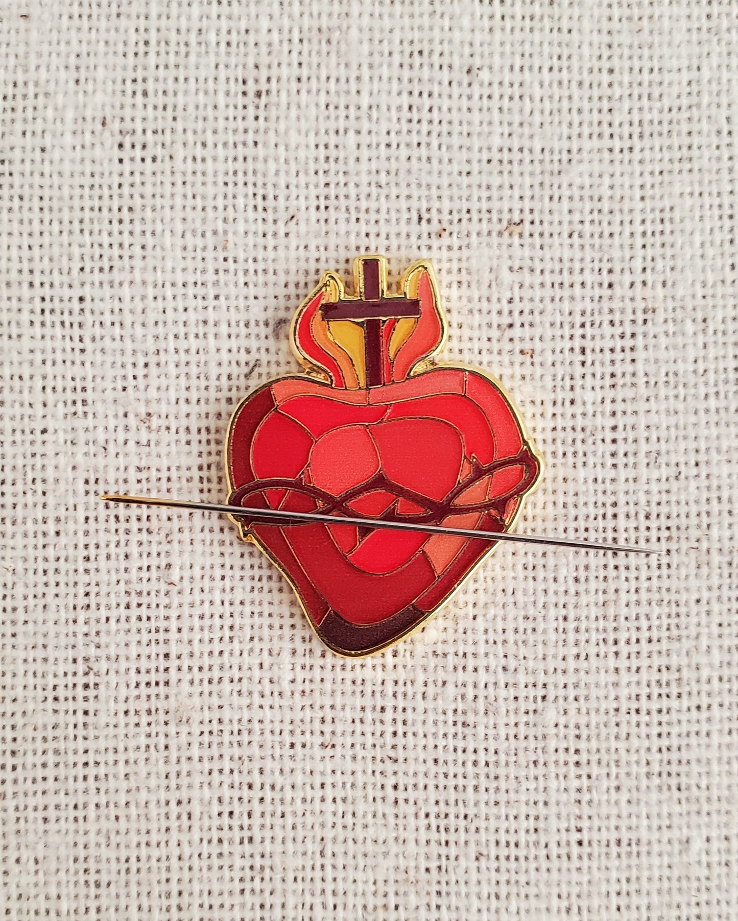 Sacred Heart of Jesus Needle Minder