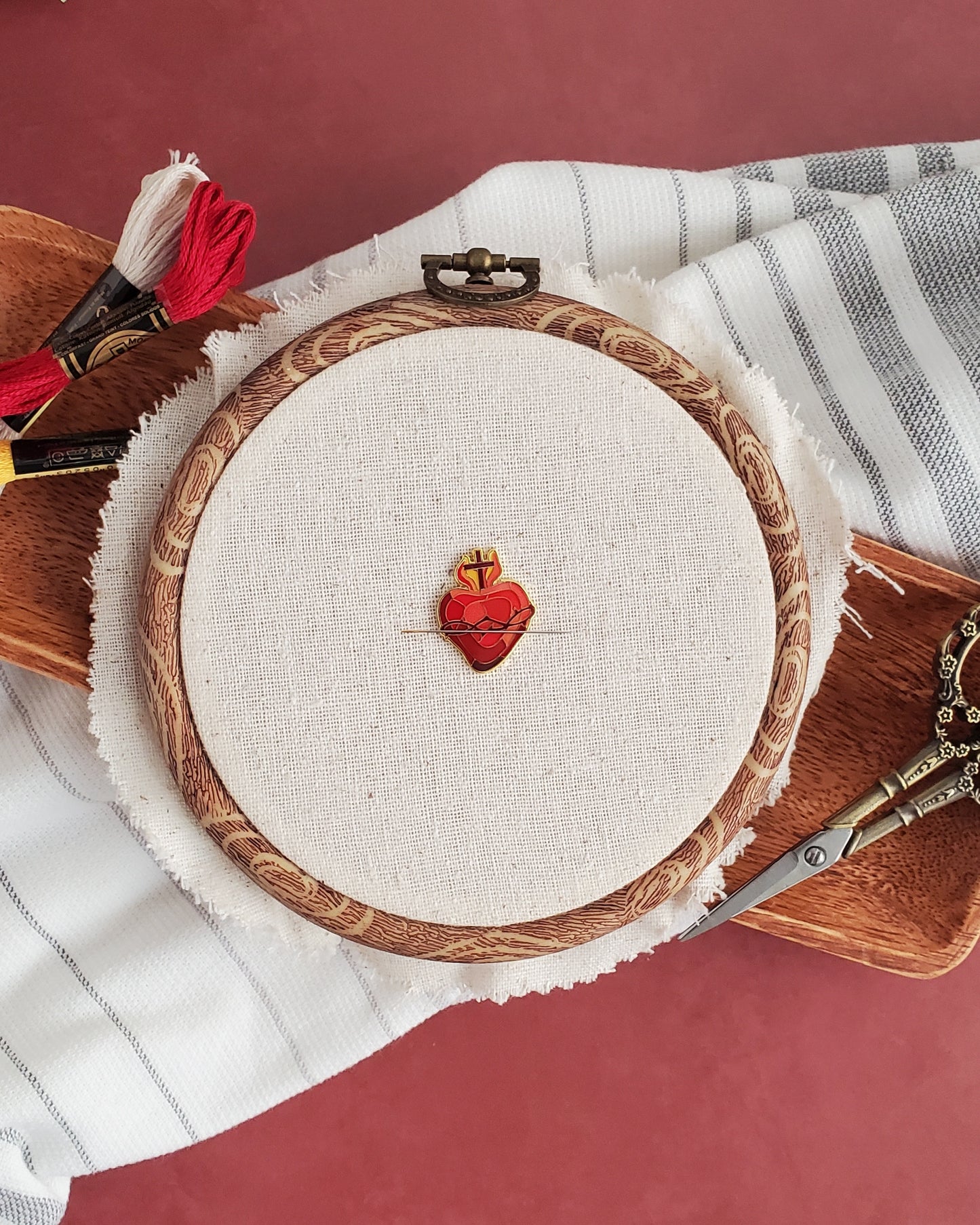 Sacred Heart of Jesus Needle Minder