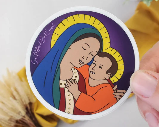Our Mother of Good Counsel Vinyl Sticker