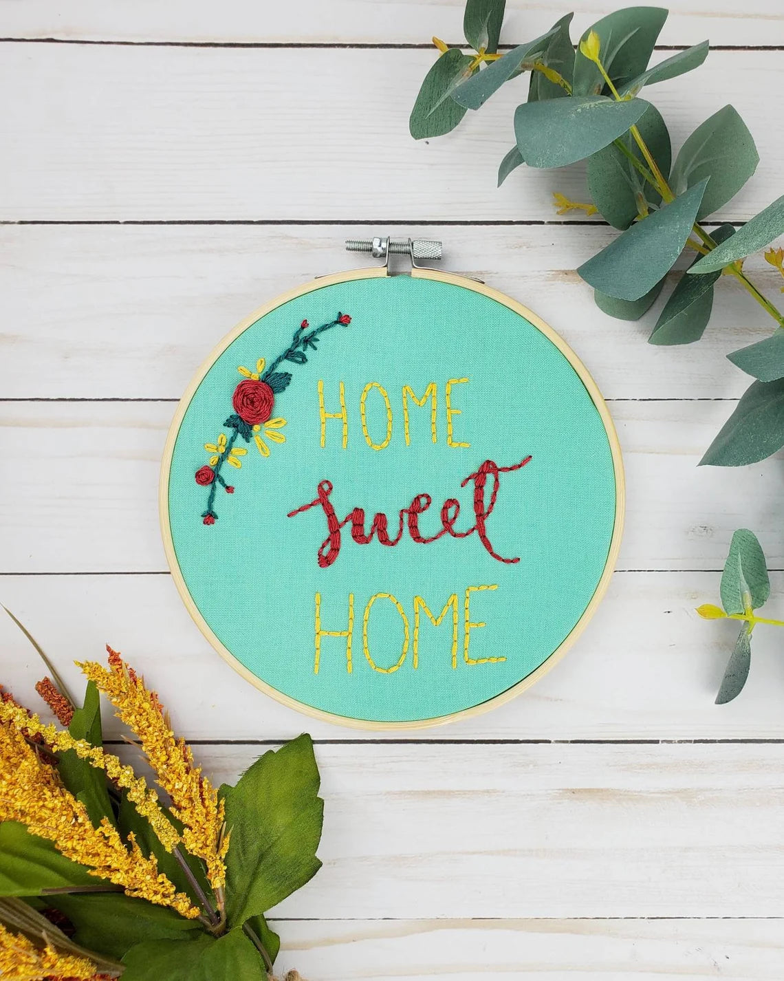 Home Sweet Home Embroidery Kit
