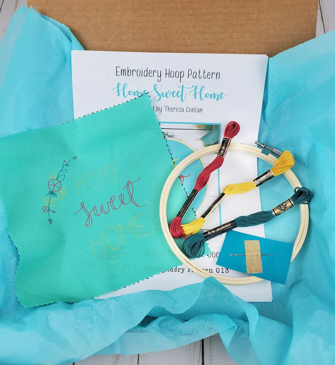 Home Sweet Home Embroidery Kit