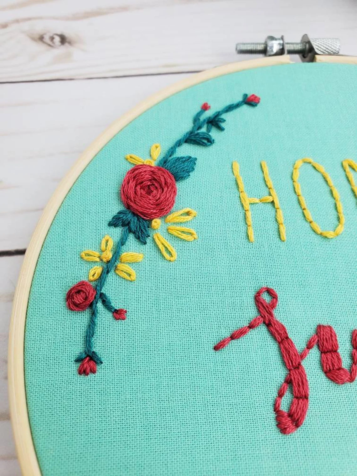 Home Sweet Home Embroidery Kit