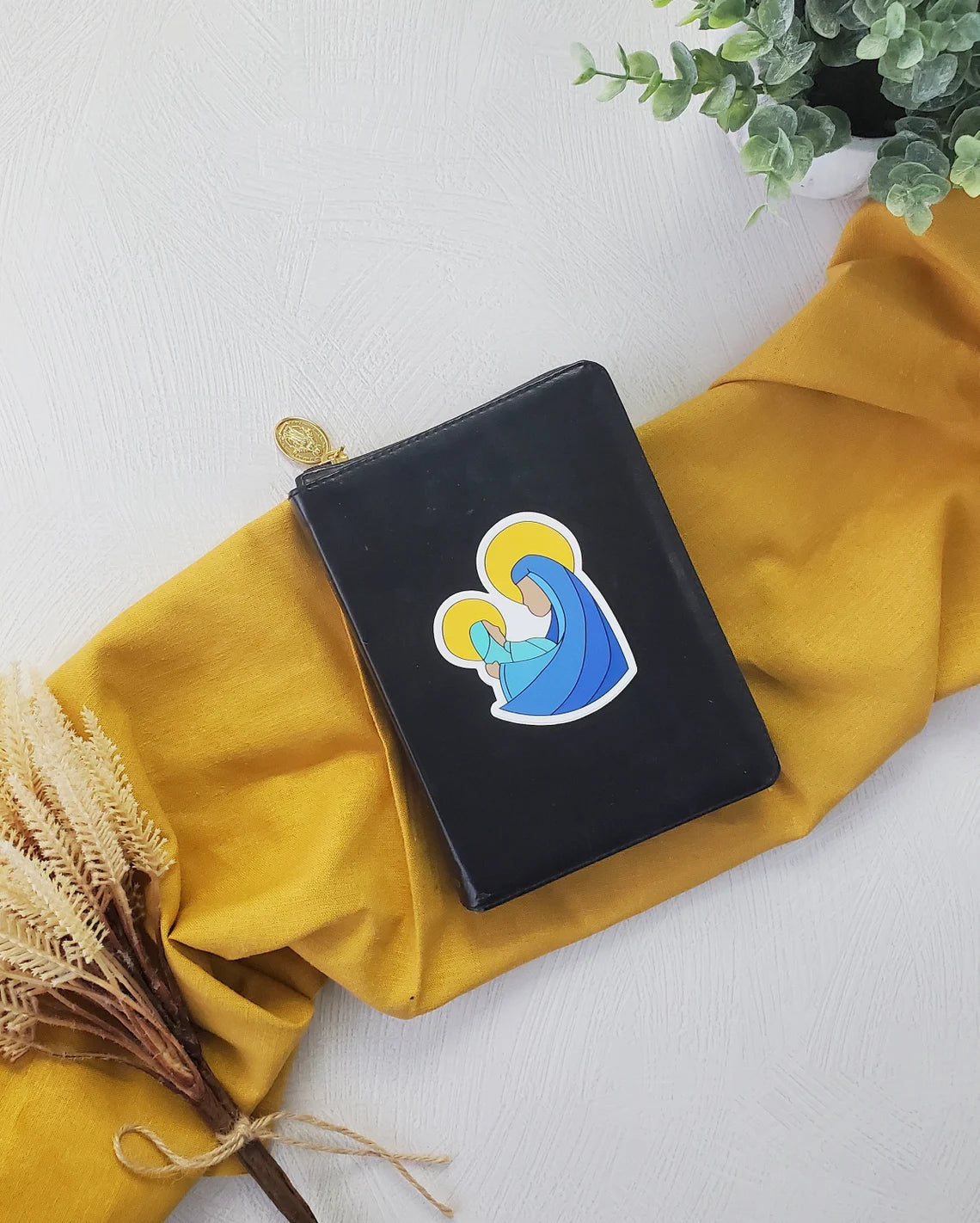 Madonna and Child Vinyl Sticker