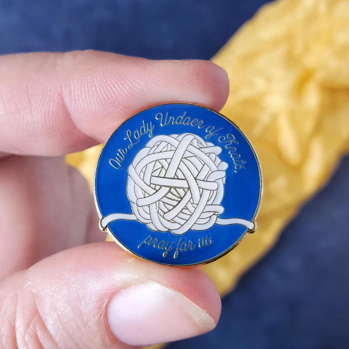 Our Lady Undoer of Knots Needle Minder