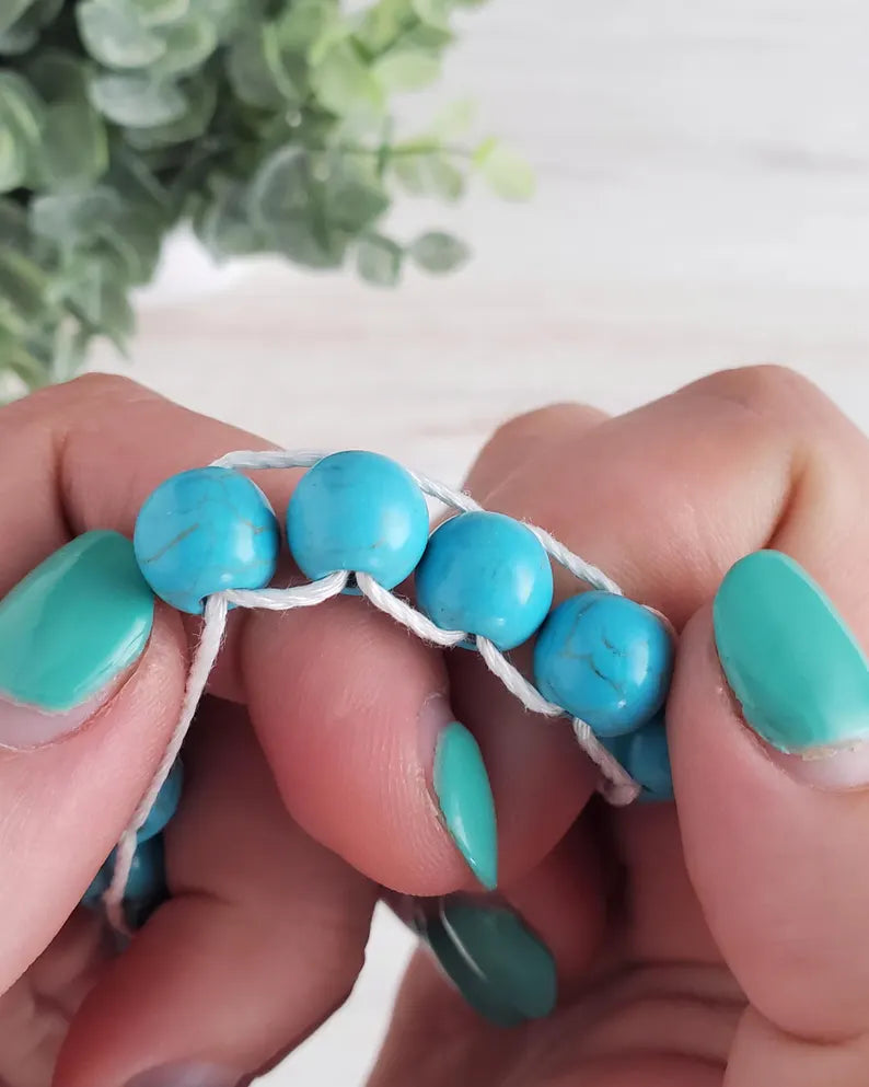 Turquoise Blue St. Therese Sacrifice Beads