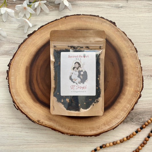 Saint Joseph Tea Blend – Ginger Spice Black Tea | Faith-Inspired Loose Leaf Tea