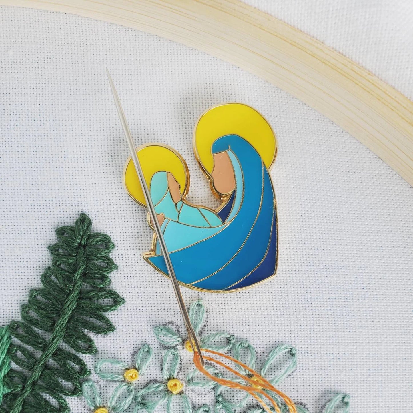 Madonna and Child Needle Minder