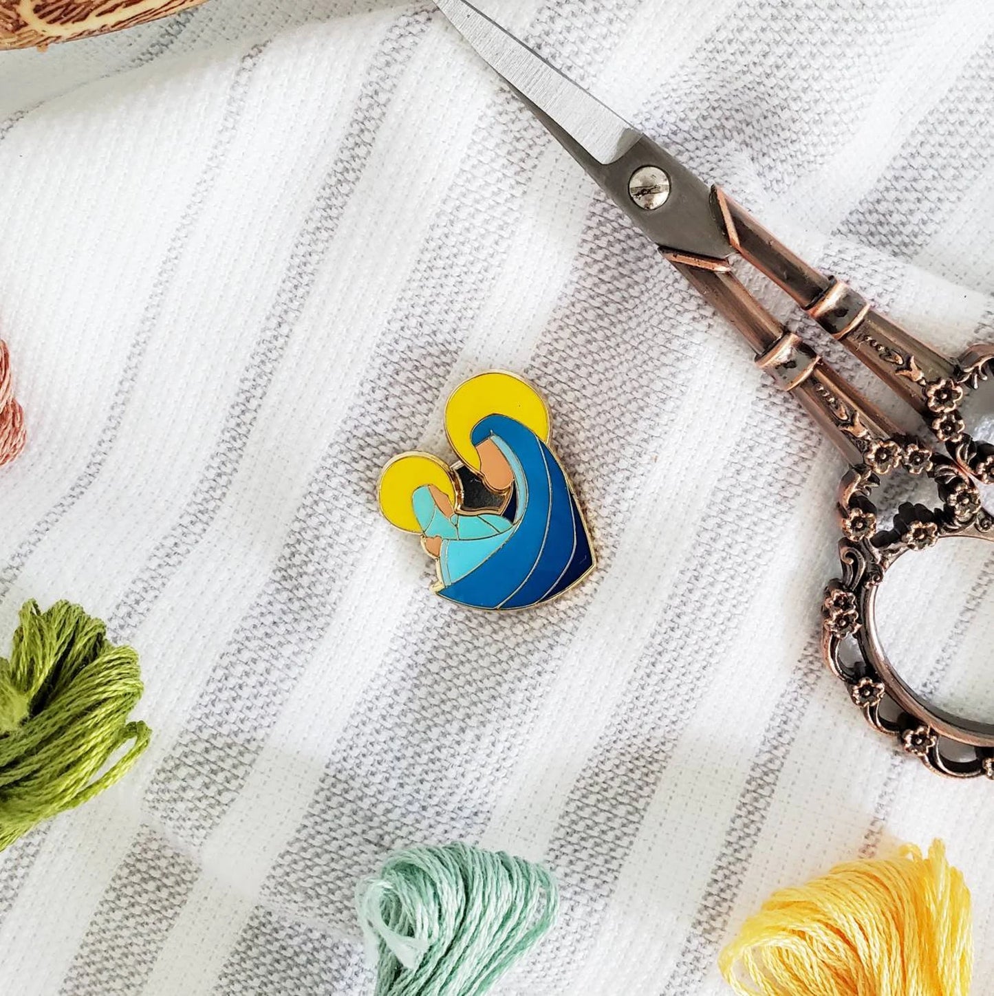 Madonna and Child Needle Minder