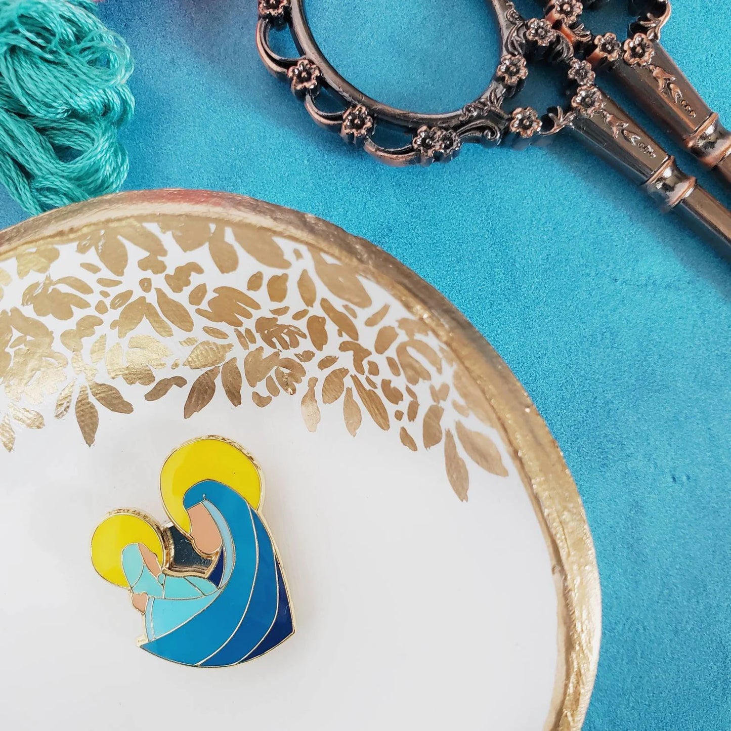 Madonna and Child Needle Minder
