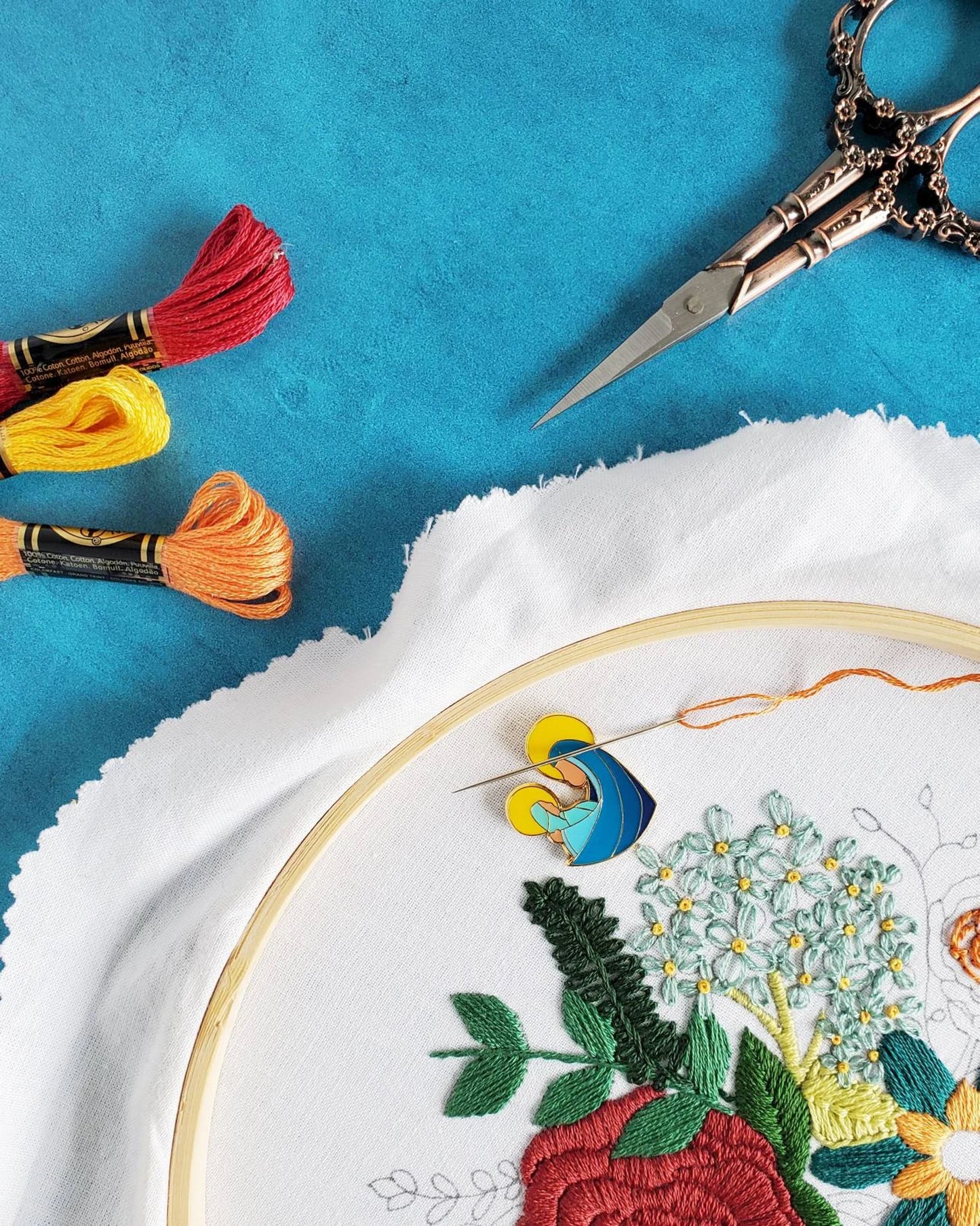 Madonna and Child Needle Minder