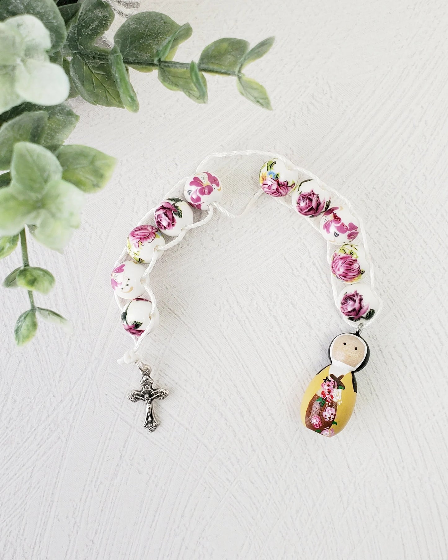 St Therese Peg Doll Sacrifice Beads