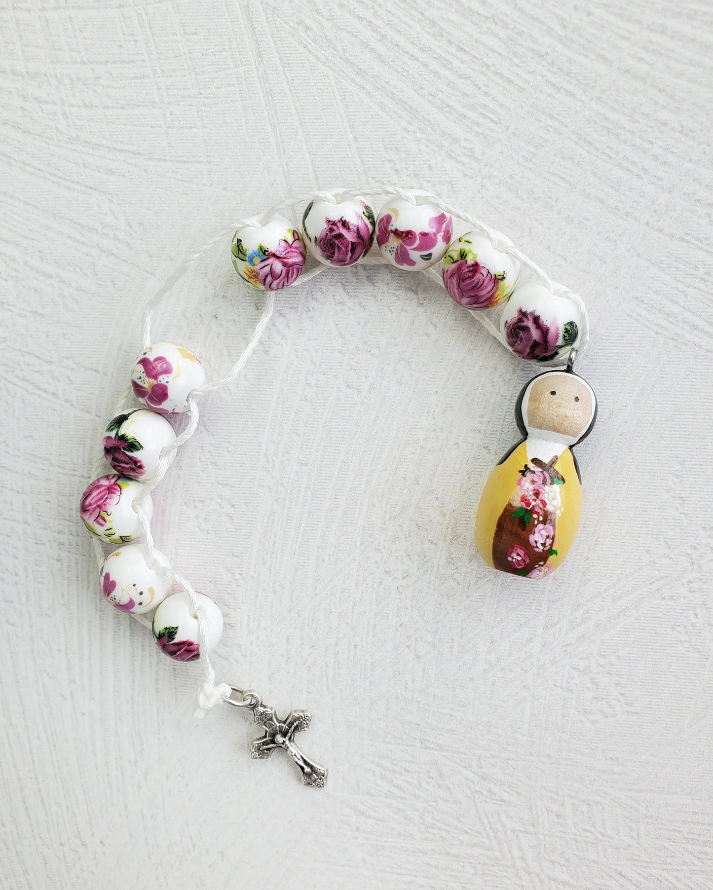 St Therese Peg Doll Sacrifice Beads