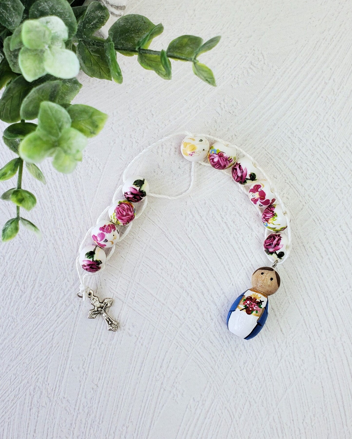 Immaculate Heart of Mary Peg Doll