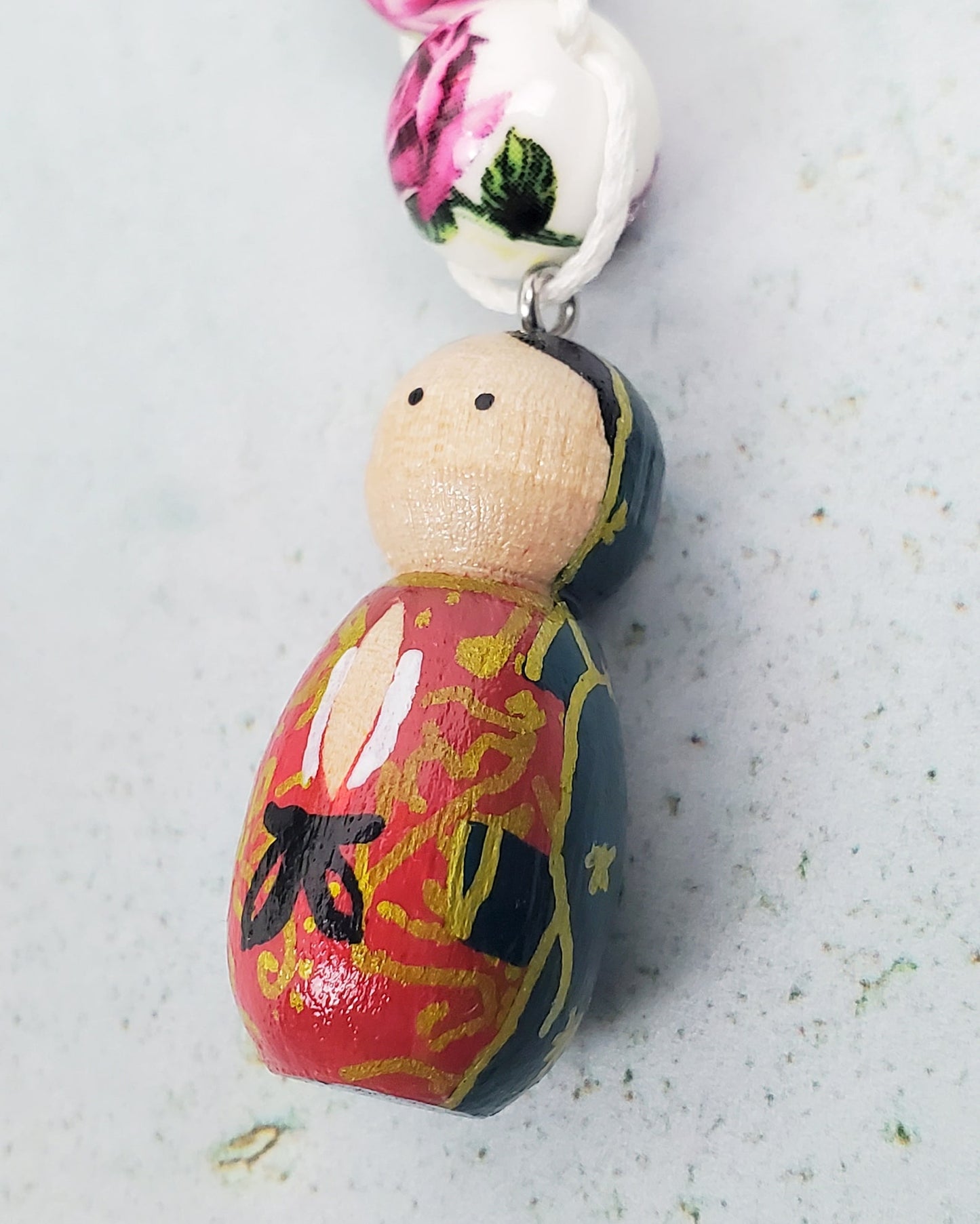Our Lady of Guadalupe Peg Doll
