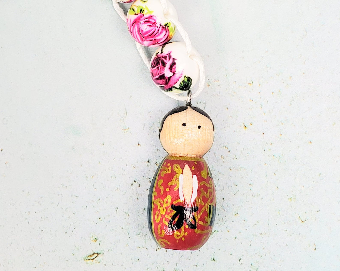 Our Lady of Guadalupe Peg Doll