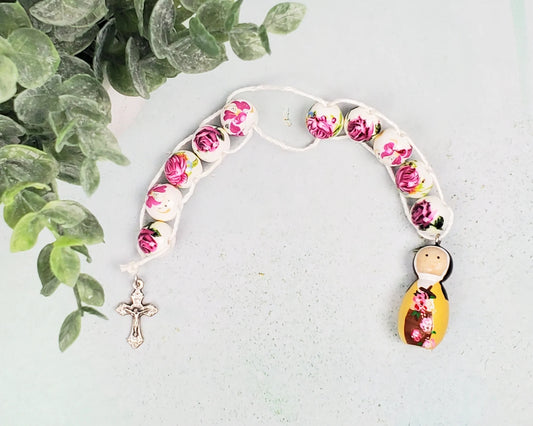 St Therese Peg Doll Sacrifice Beads