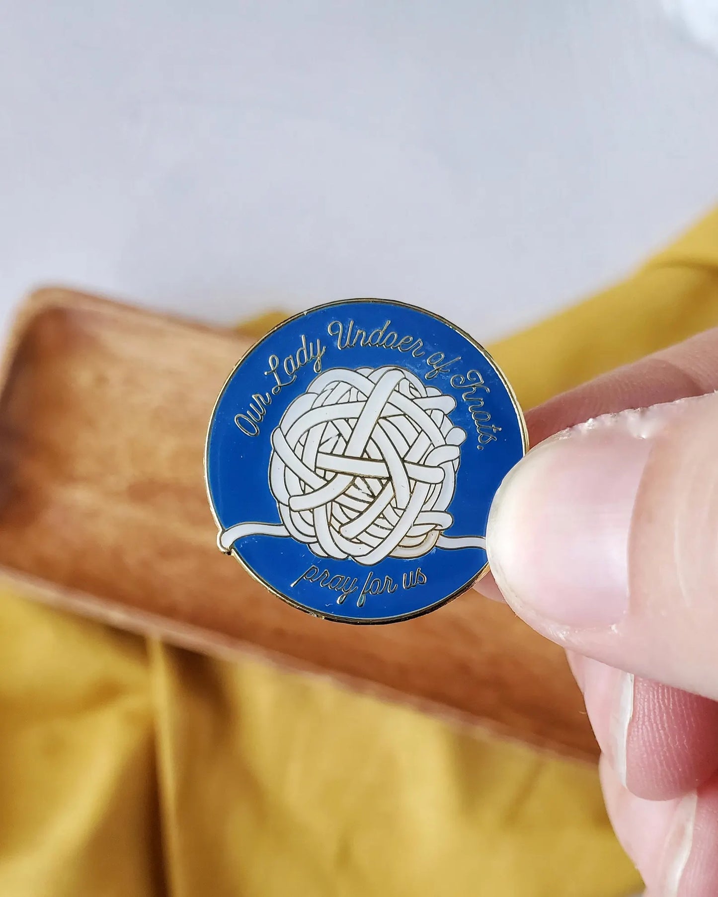 Our Lady Undoer of Knots Needle Minder
