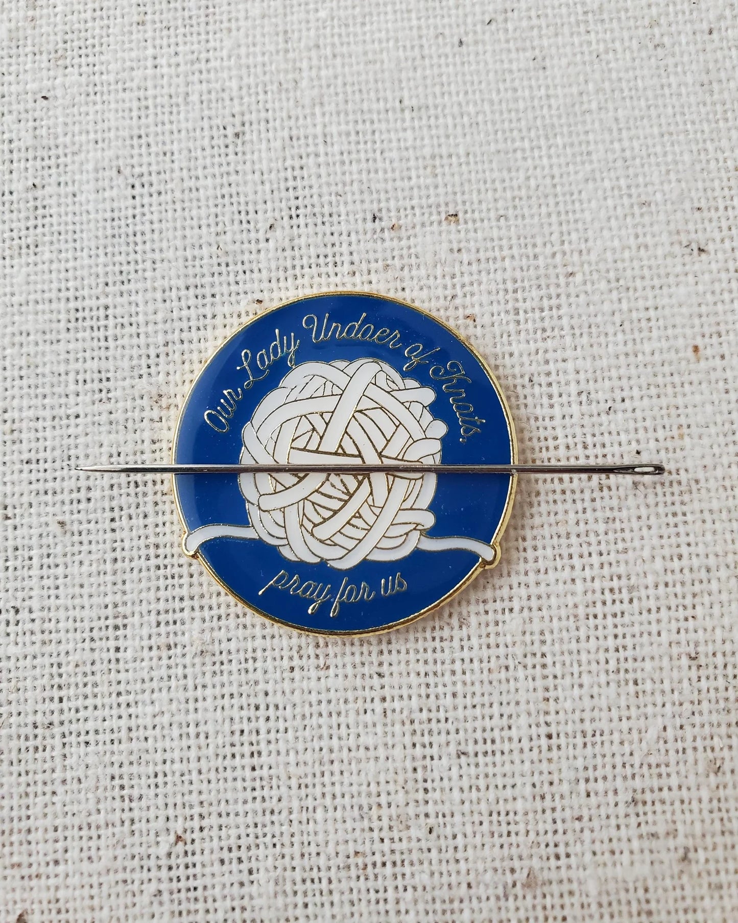 Our Lady Undoer of Knots Needle Minder