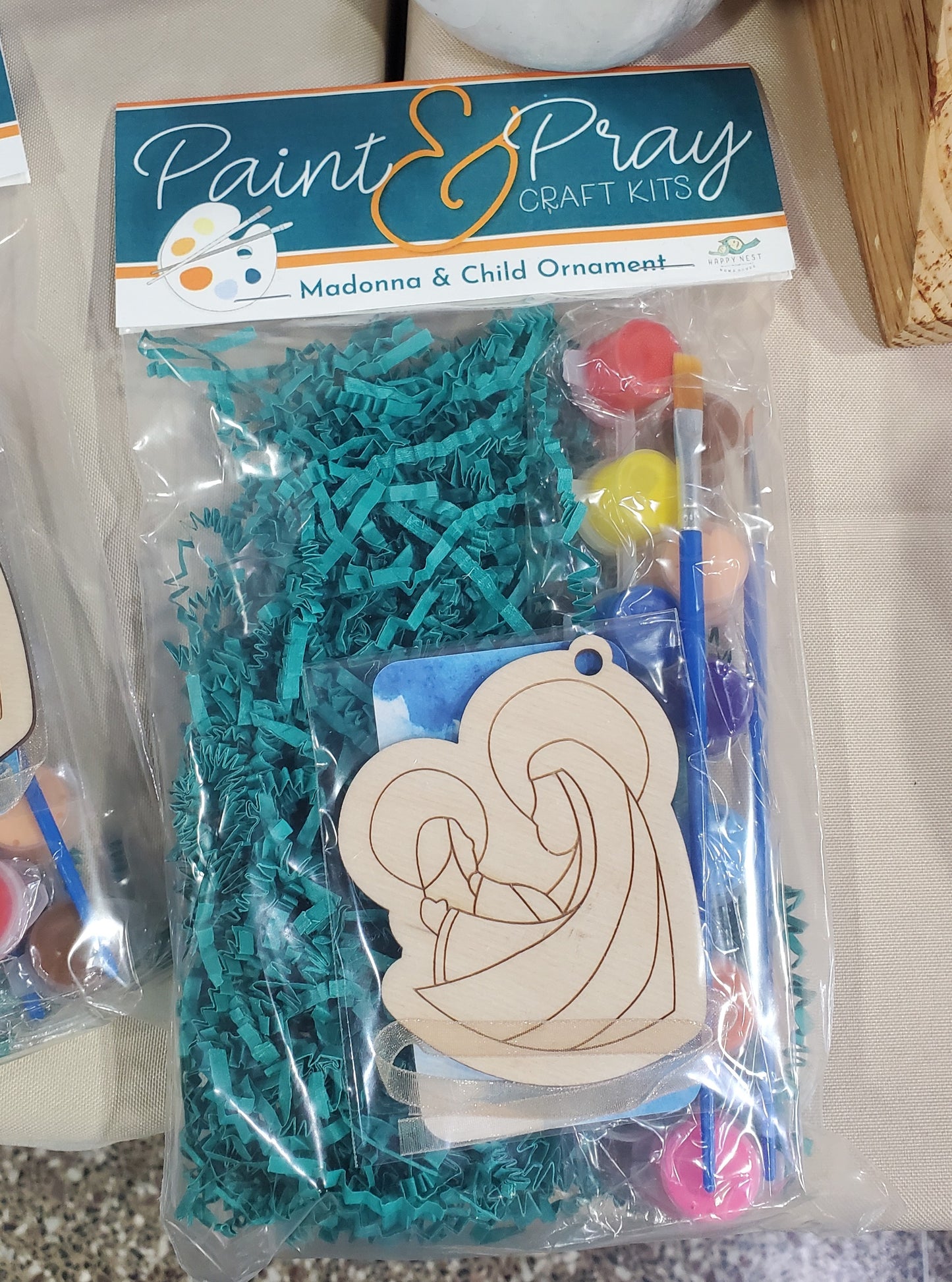 Madonna & Child Ornament Craft Kit