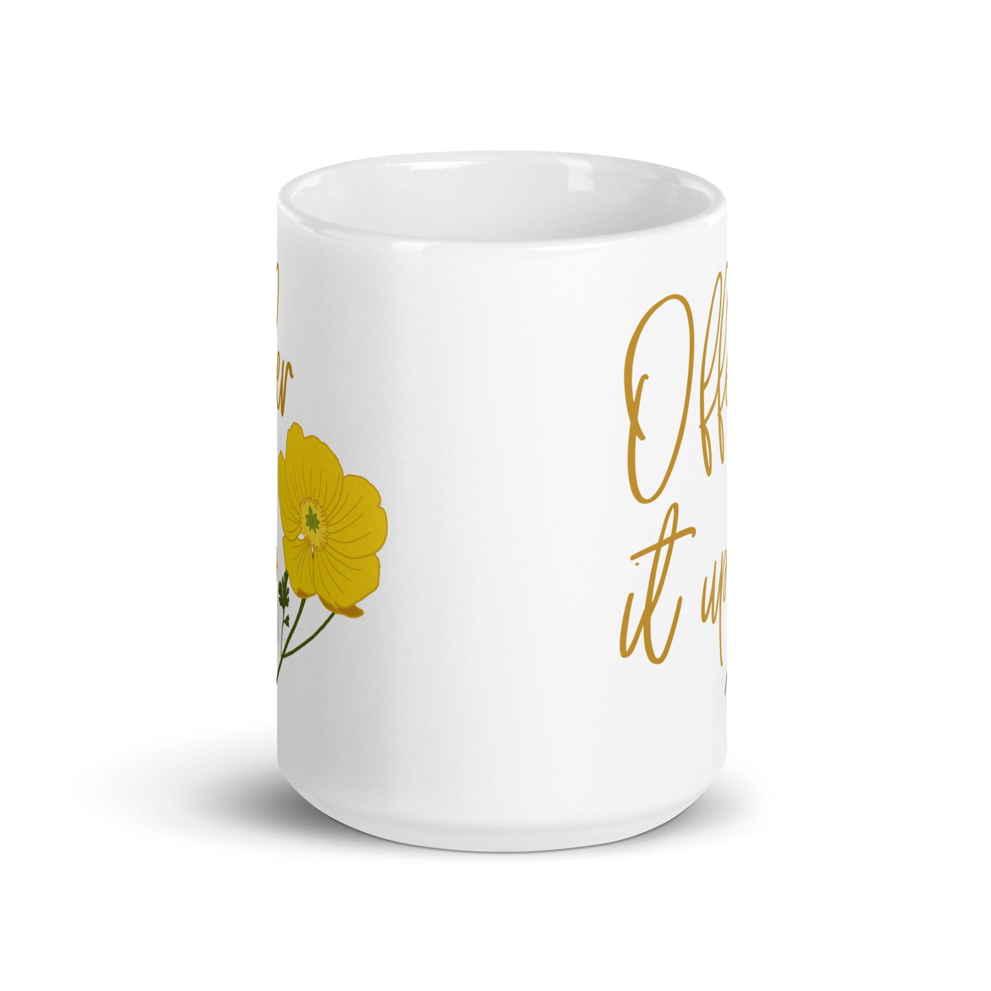 Offer It Up Mug 15 oz