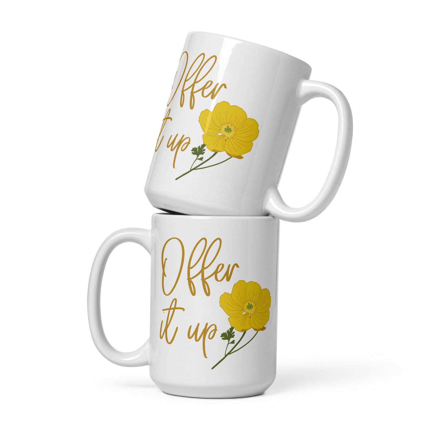 Offer It Up Mug 15 oz
