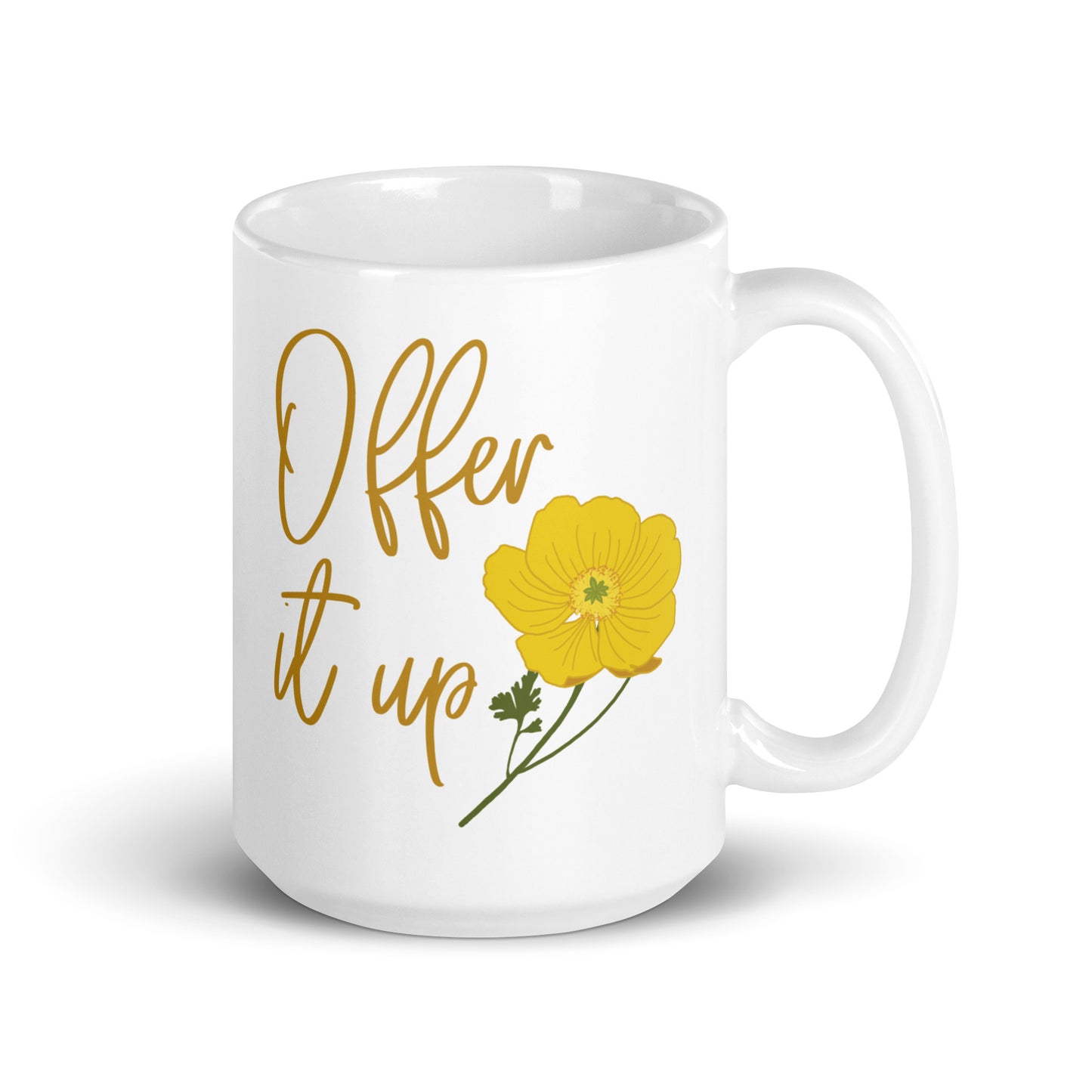 Offer It Up Mug 15 oz